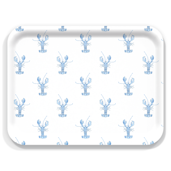 New England Tray Collection by Sara Fitz: Check Red