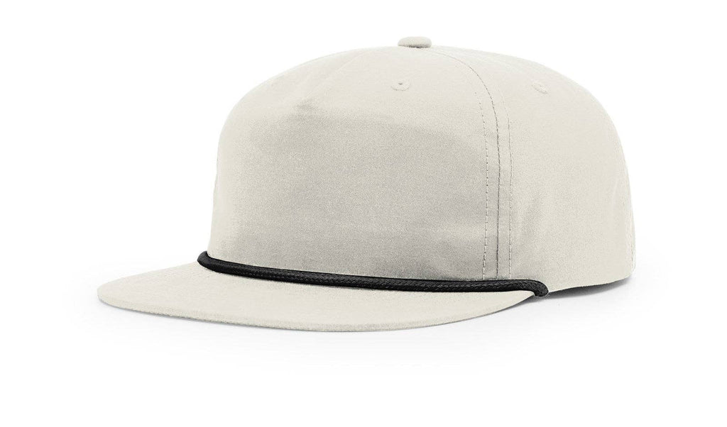Richardson 256 Grandpa Pinch 5-Panel Hat, Rope Cap, Umpqua: Navy/White
