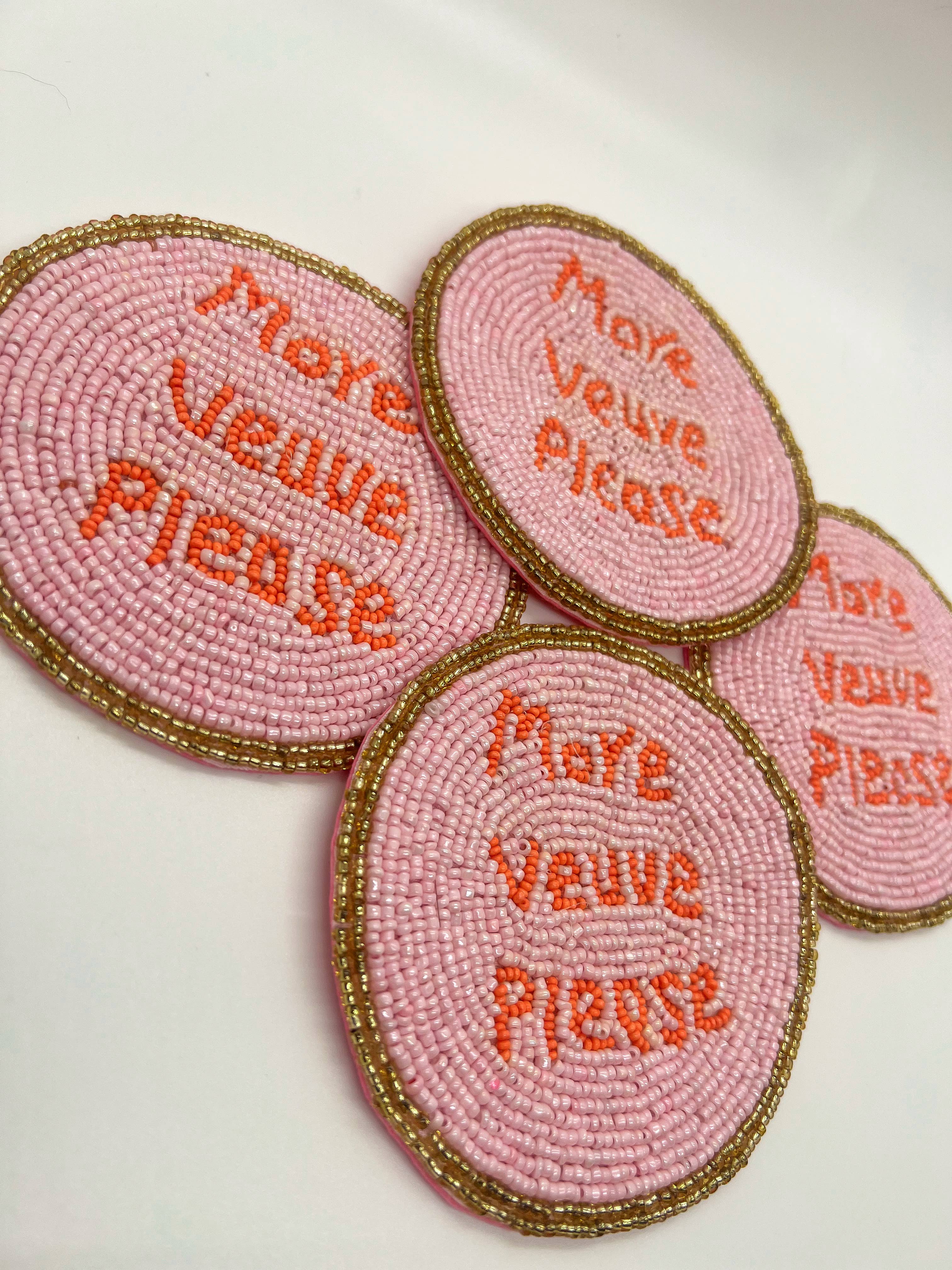 More Veuve Please Coaster