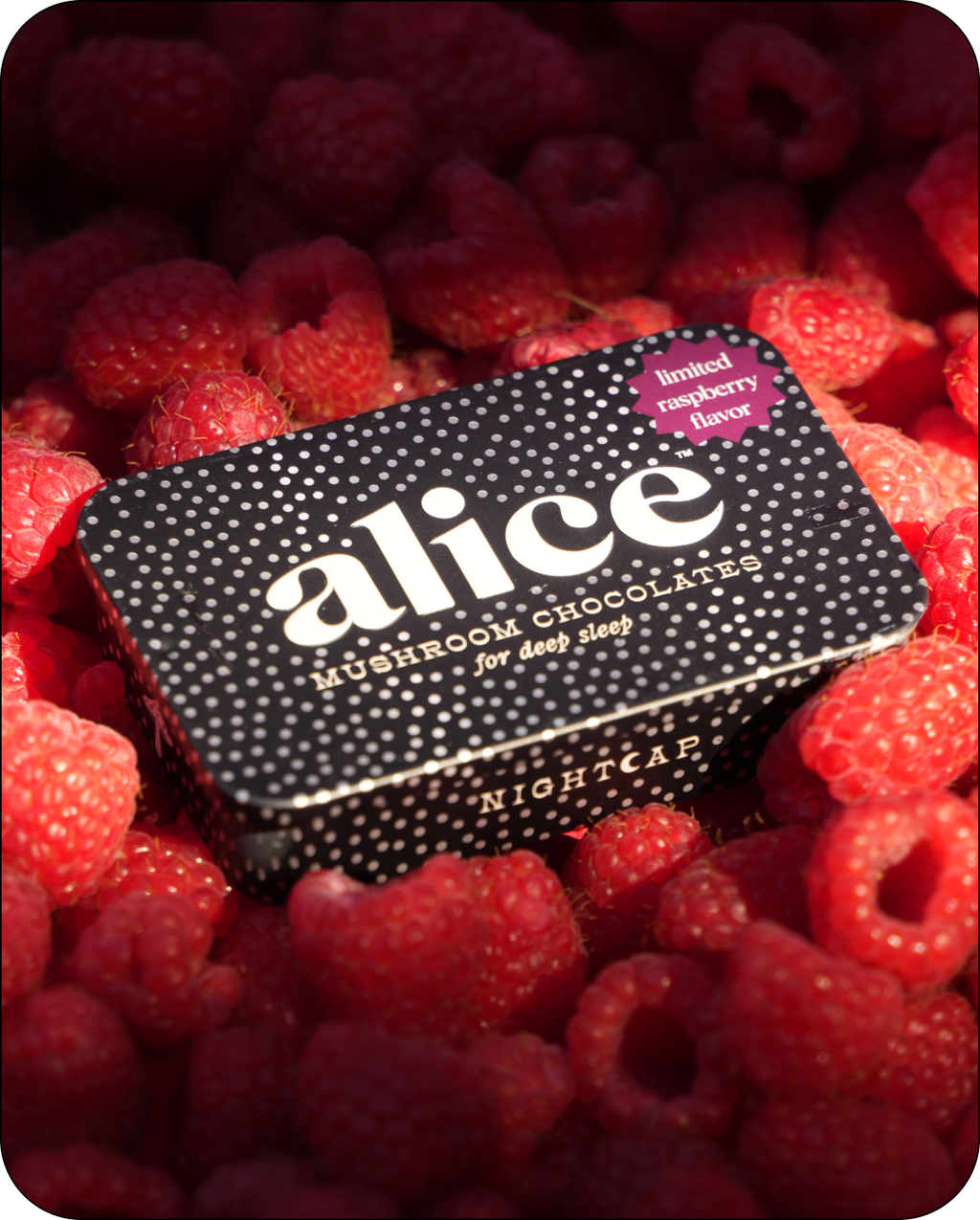 LIMITED HOLIDAY FLAVOR: Raspberry Nightcap — deep sleep