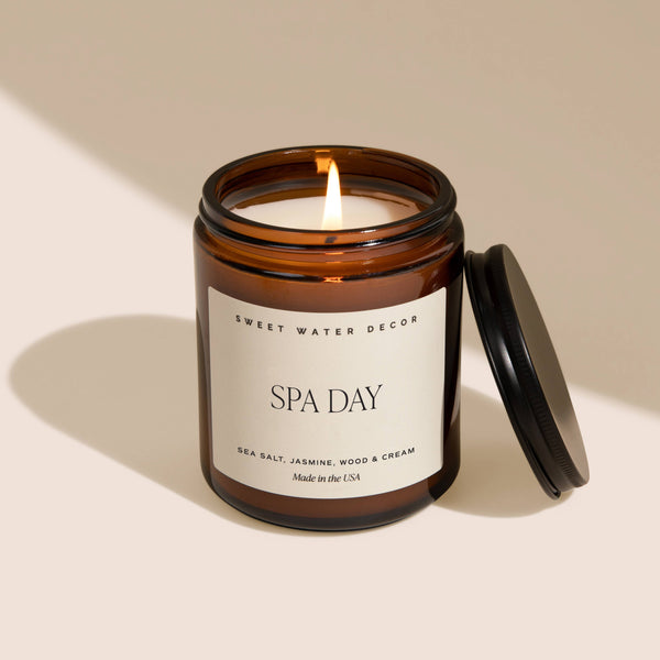 Spa Day 9 oz Soy Candle - Home Decor & Gifts