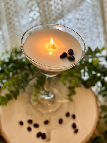 Pink Spruce Espresso Martini Candle