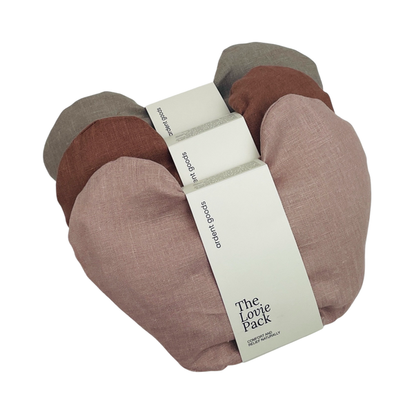 The Lovie Pack - Warm or Cold Pad with Slipcover: Oatmeal