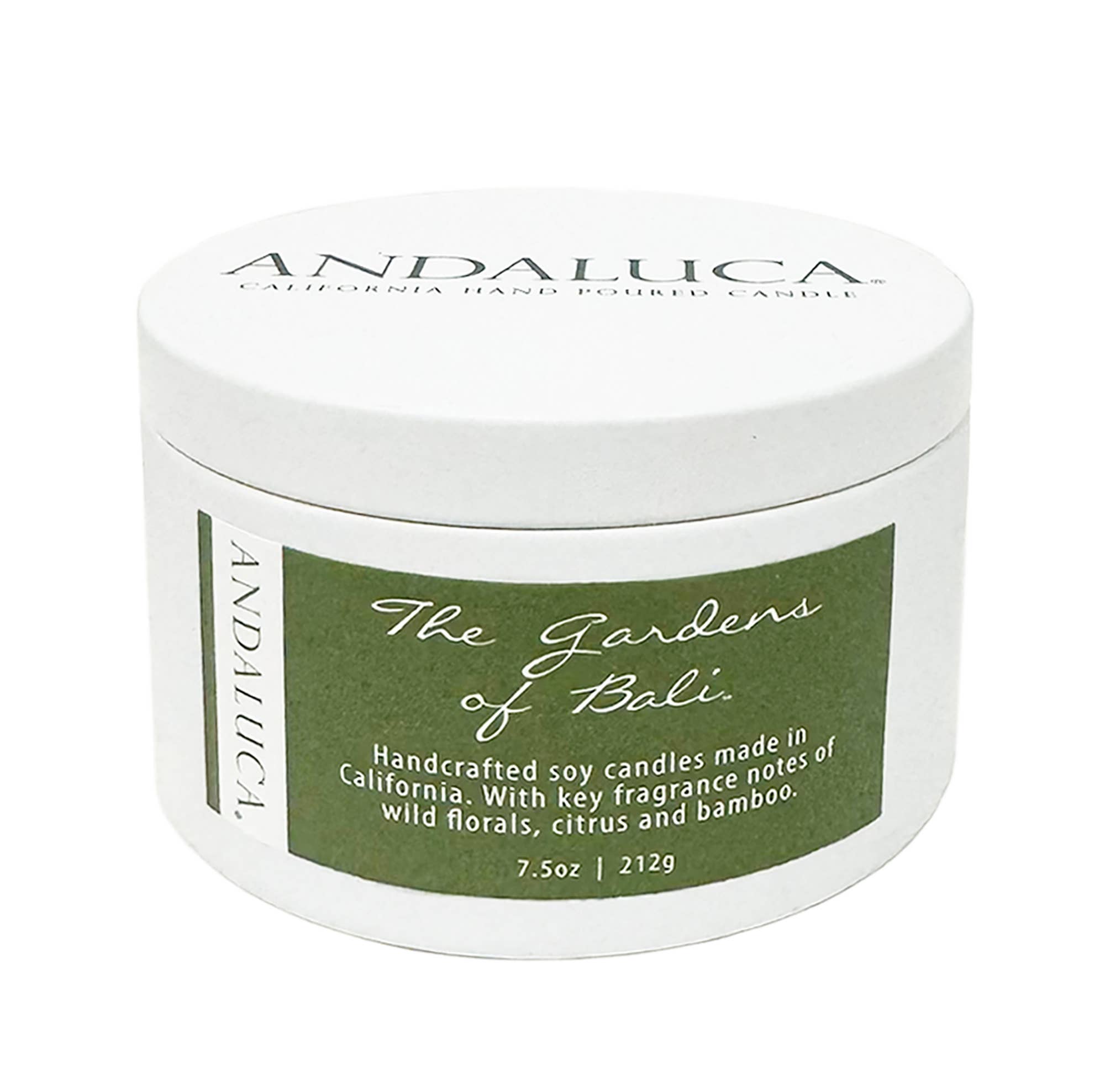 Gardens of Bali 7.5 oz. Tin Candle