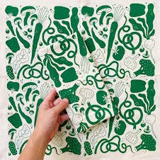 Tea Towel - Veggie