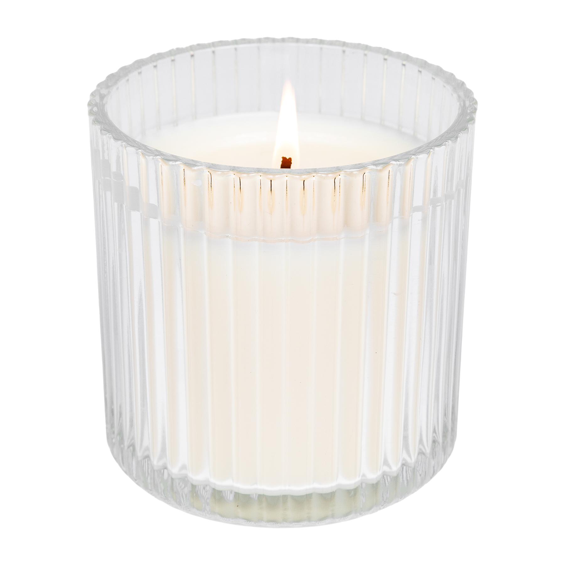 Future Mrs. Soy Candle - Ribbed Glass Jar with Box