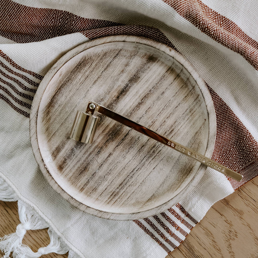 Gold Candle Snuffer - Home Decor & Gifts