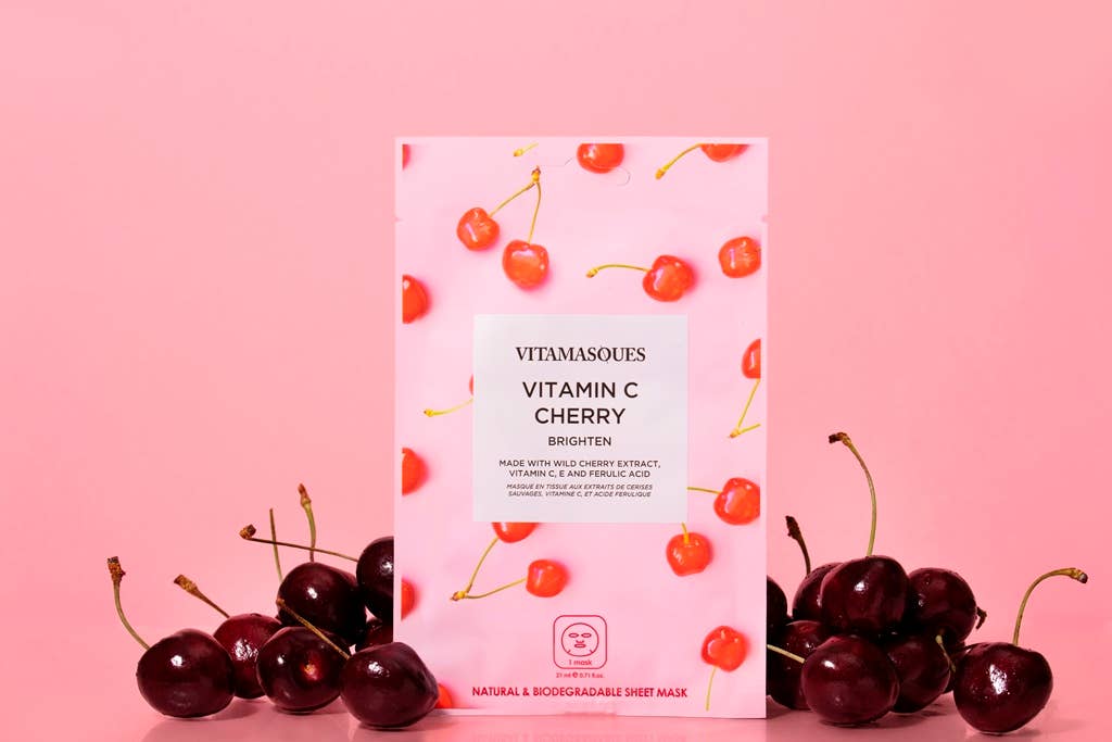 Vitamin C Cherry Face Sheet Mask 🍒