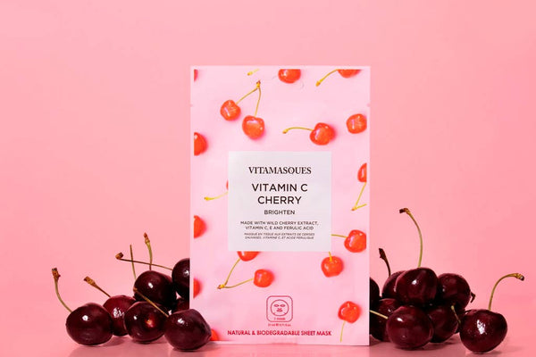 Vitamin C Cherry Face Sheet Mask 🍒