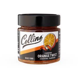 Collins Orange Twist in Syrup 10 oz