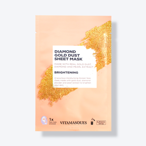 Diamond Gold Dust Face Sheet Mask 💎