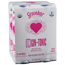 Greenbar UnGin + Tonic - 4 pack