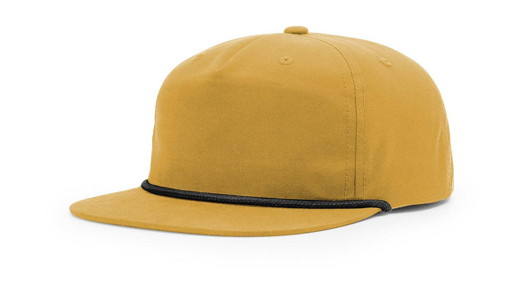 Richardson 256 Grandpa Pinch 5-Panel Hat, Rope Cap, Umpqua: Navy/White