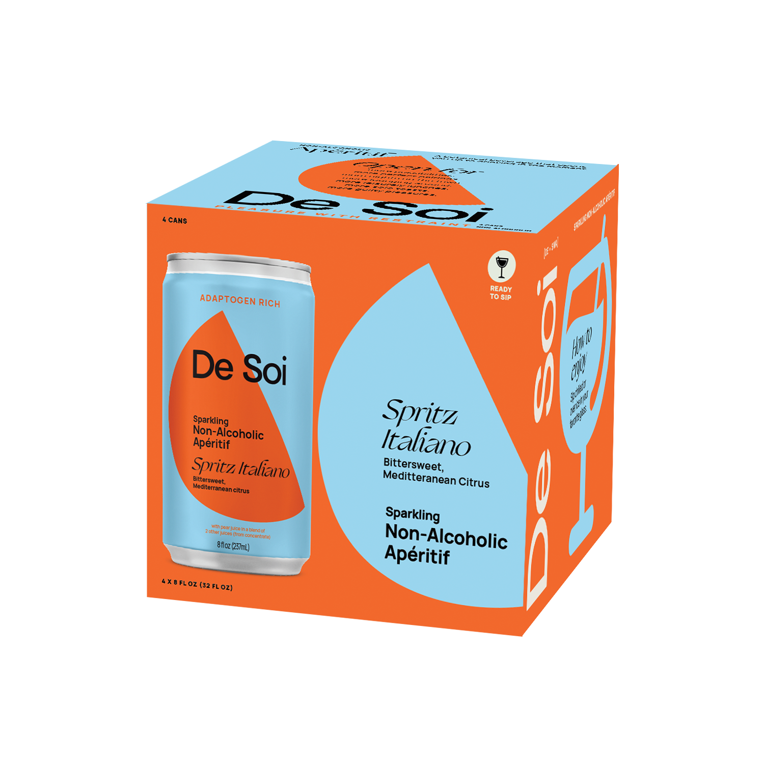 Spritz Italiano, Cans 24-pack (8oz)