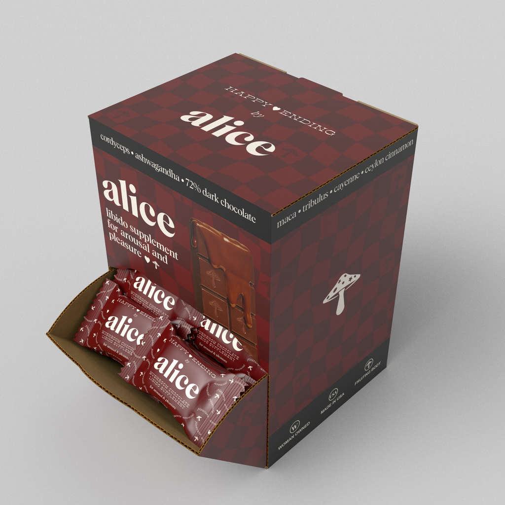 Happy Ending Singles - mushroom chocolate for arousal