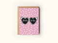 Bride To Be Heart Sunglasses Greeting Card