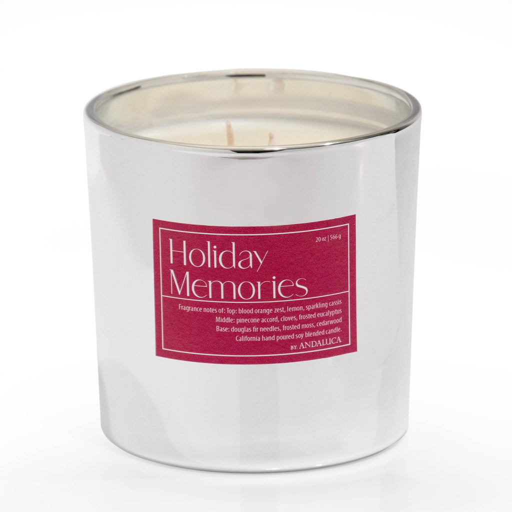 Holiday Memories 2 Wick 20 oz Mercury Candle
