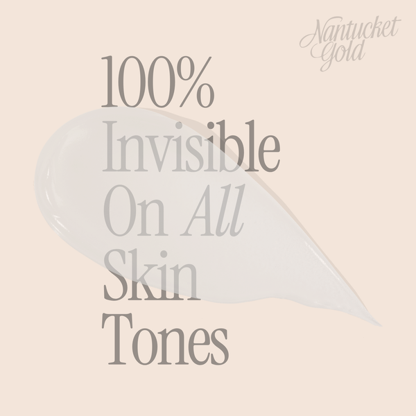 Nantucket Gold Invisible Daily Face Moisturizer with SPF 40