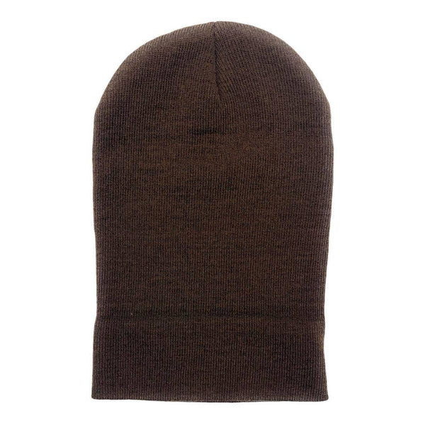 Beanies Caps Toboggan Cuffed Soft Knit in Bulk Multi-Color Plain Blank Wholesale: Kelly Green