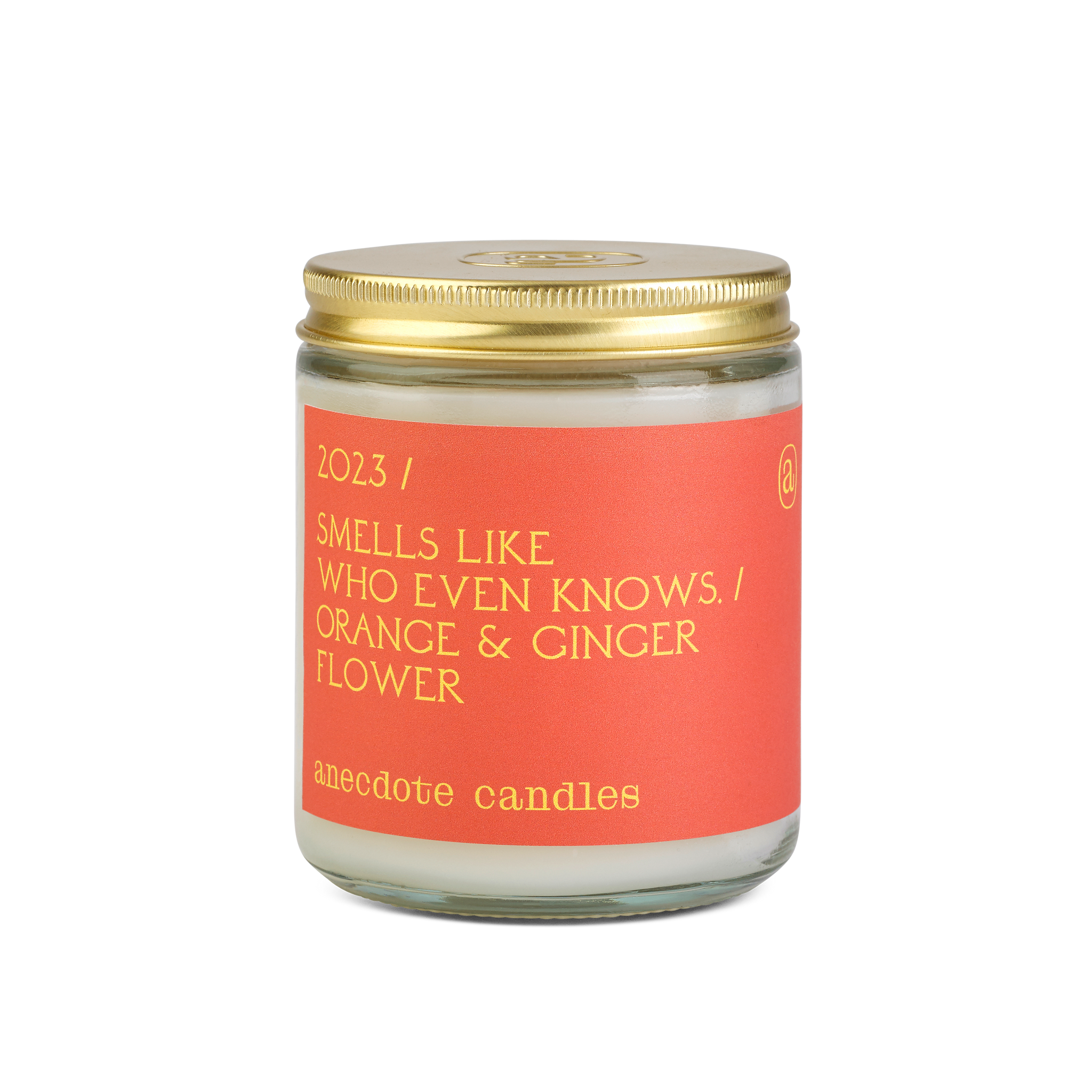 2023 Candle of the Year (Orange & Ginger) Glass Jar Candle
