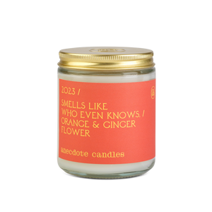 2023 Candle of the Year (Orange & Ginger) Glass Jar Candle