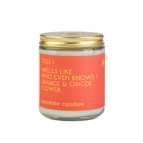 2023 Candle of the Year (Orange & Ginger) Glass Jar Candle