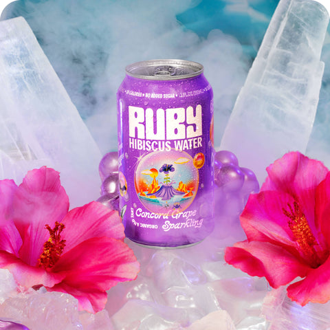 Concord Grape Sparkling Ruby Hibiscus
