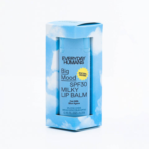 Big Mood SPF30 Mineral Milky Lip Balm (Oat Milk Flavor)