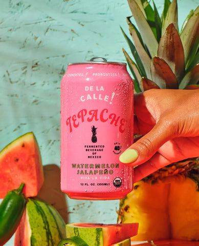 Watermelon Jalapeno Tepache Fermented Beverage