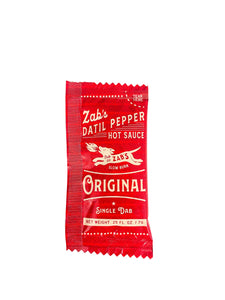 "Zab’s Single Dab" Hot Sauce Packets