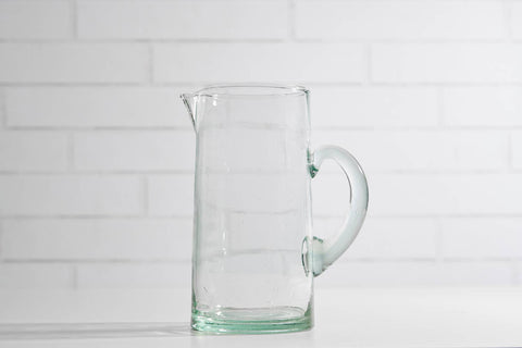 Moroccan Cone Jug - Clear