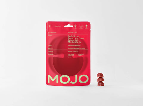 Brain Boosting Gummies, Pomegranate Hibiscus: 5ct