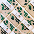 Olive Toss Camel 20" Tea Towel - 100% Cotton