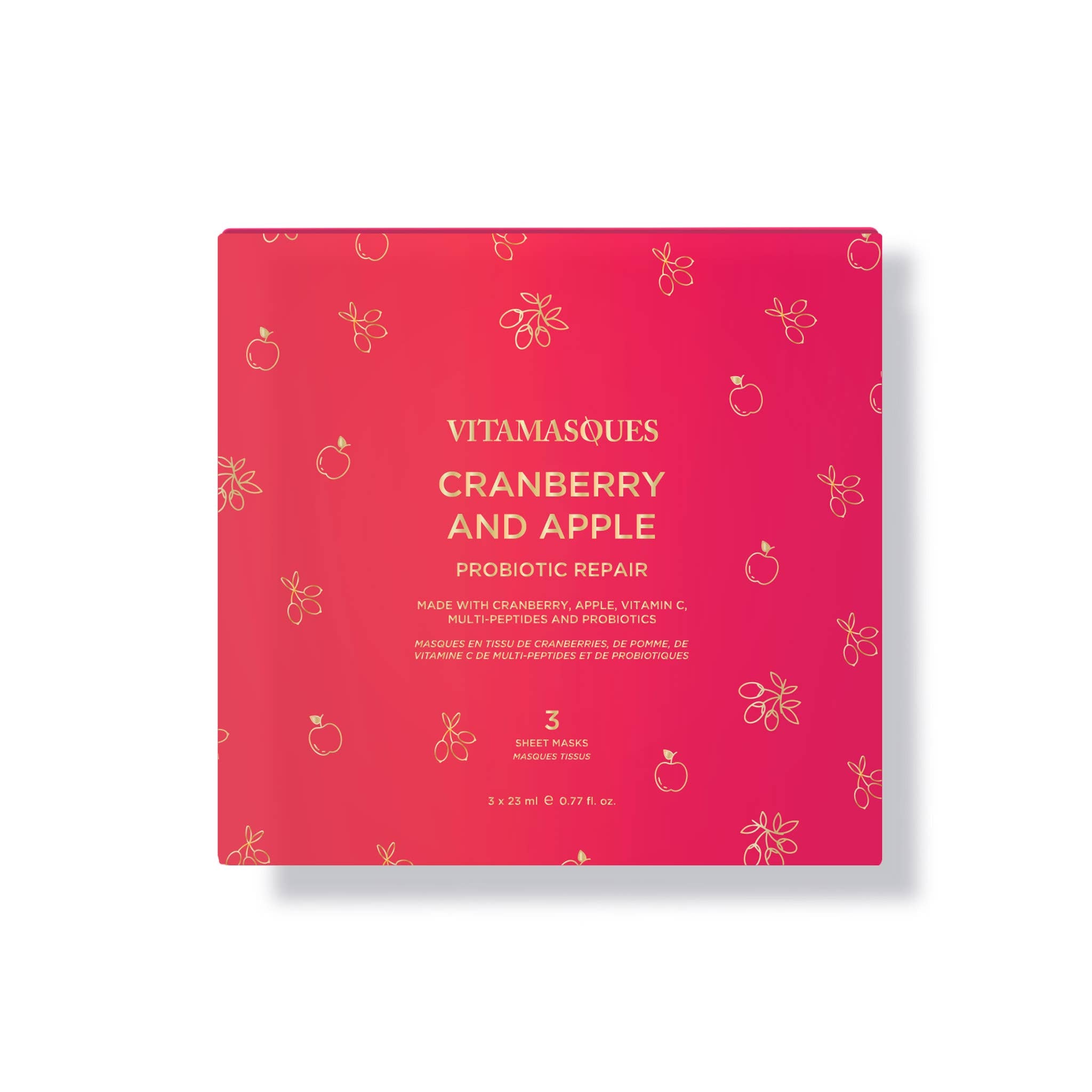 Cranberry and Apple Repair Face Sheet Mask - SINGLE