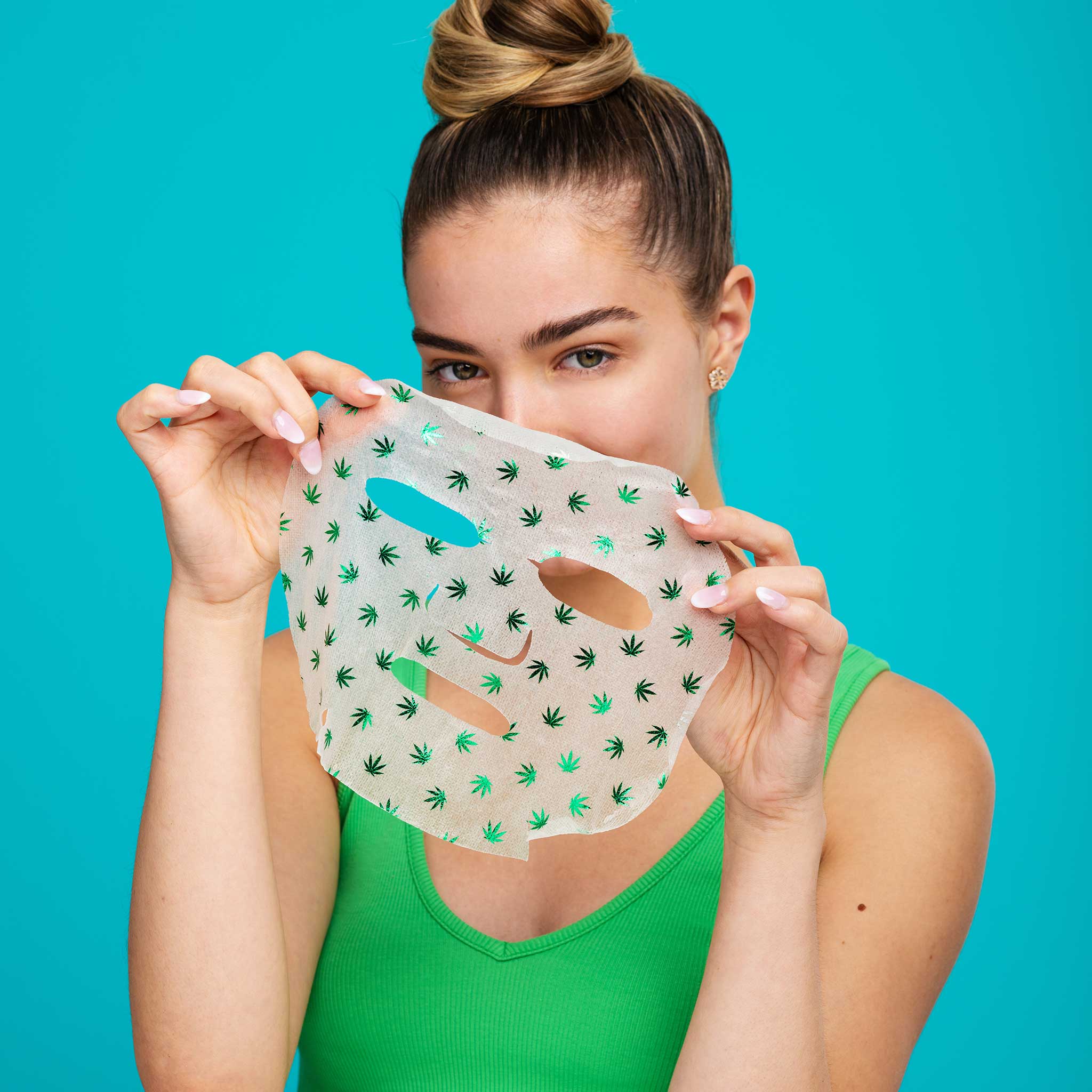 Hydrate Hemp Metalic Face Mask