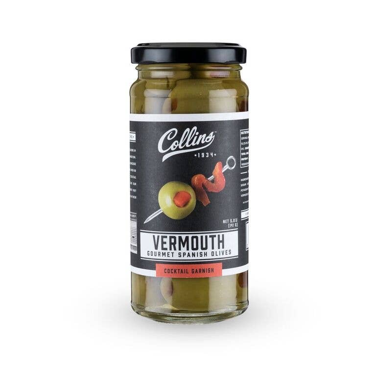 5 oz Vermouth Martini Pimento Olives
