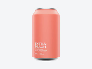 United Sodas Extra Peach 6 Pack
