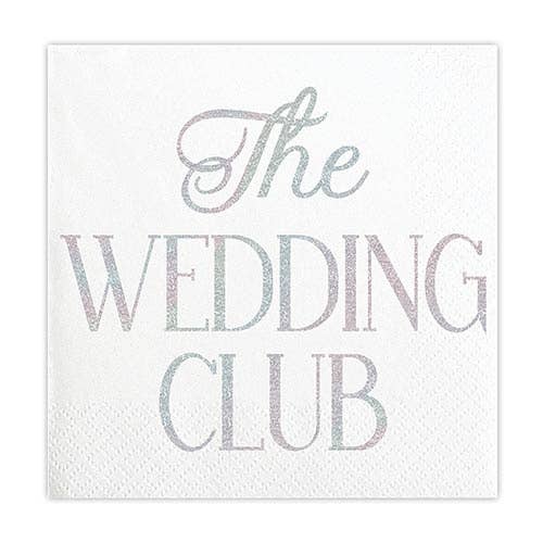 Wedding Club Cocktail Napkins