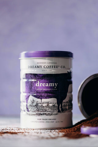 Dreamy Organic Coffee, Ground, 14oz. Can