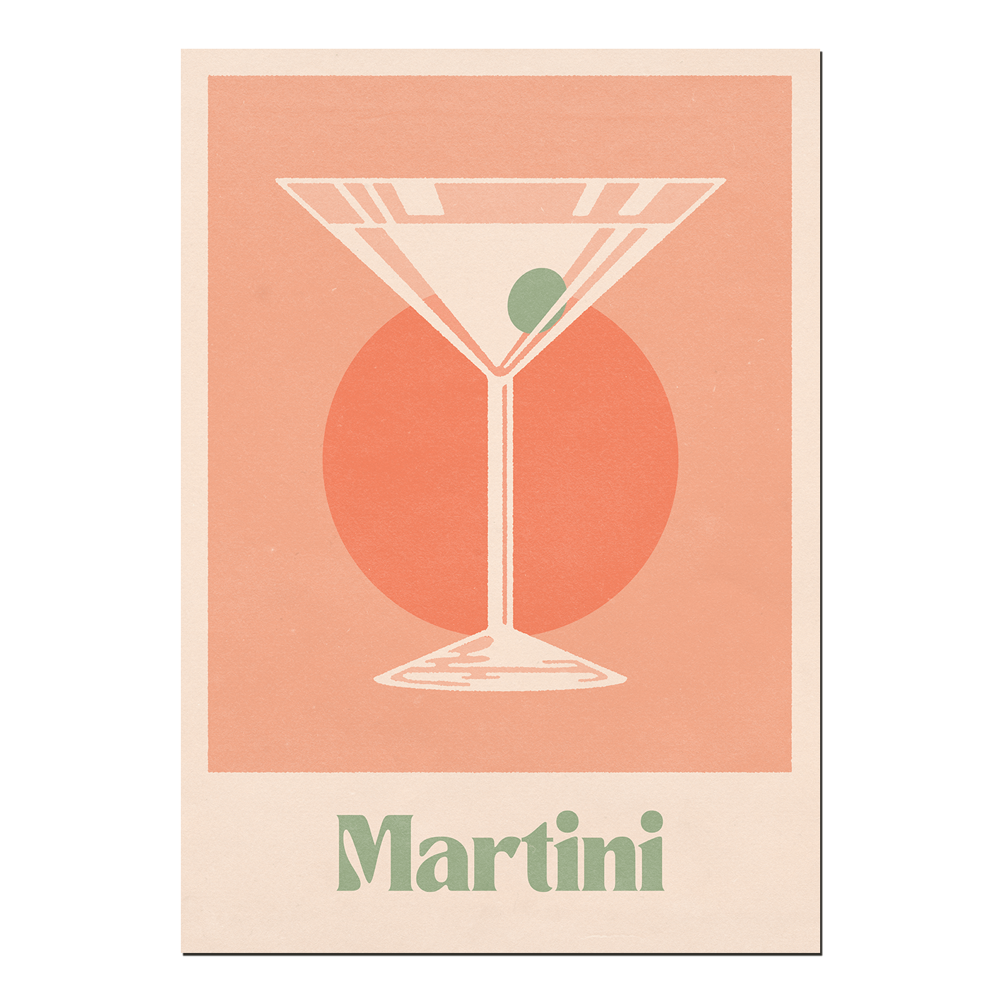 Martini Print