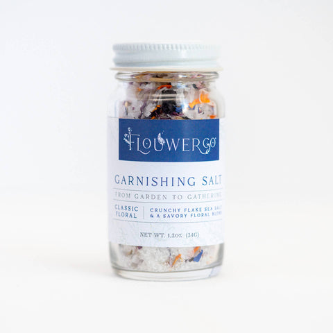 Garnishing Salt - Classic Floral