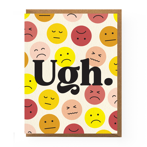 Ugh Sympathy Card