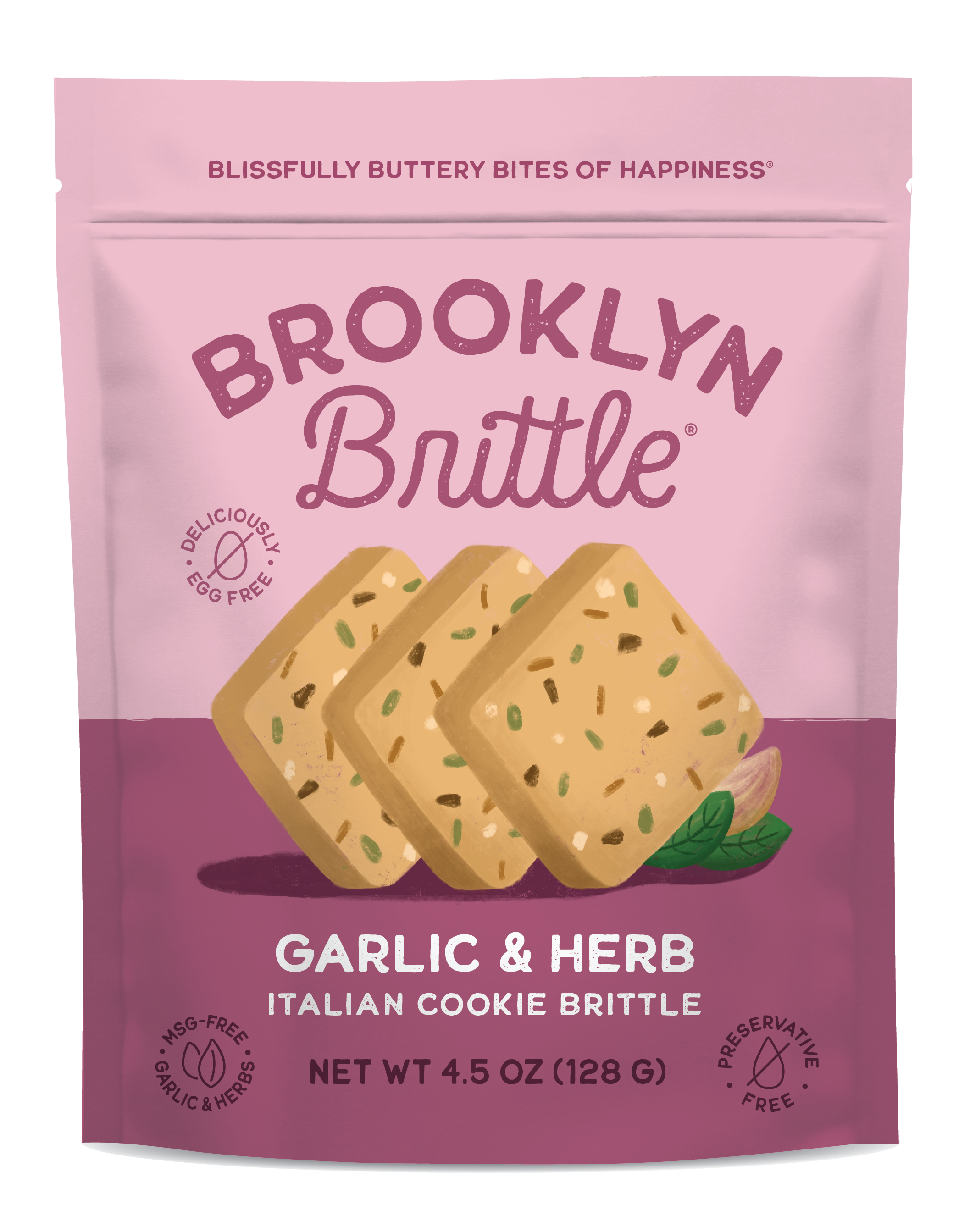 Garlic & Herb Cookie Brittle