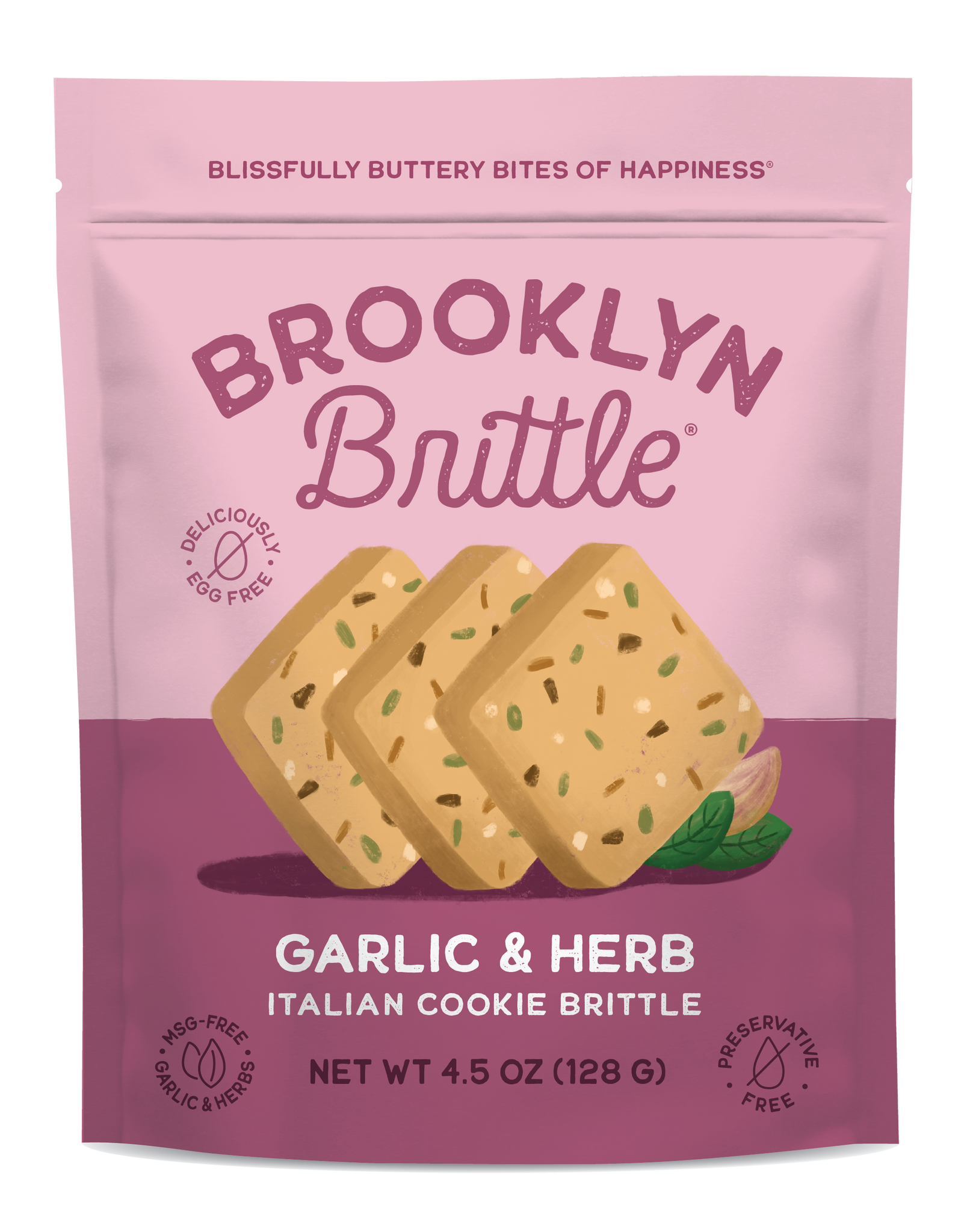 Garlic & Herb Cookie Brittle