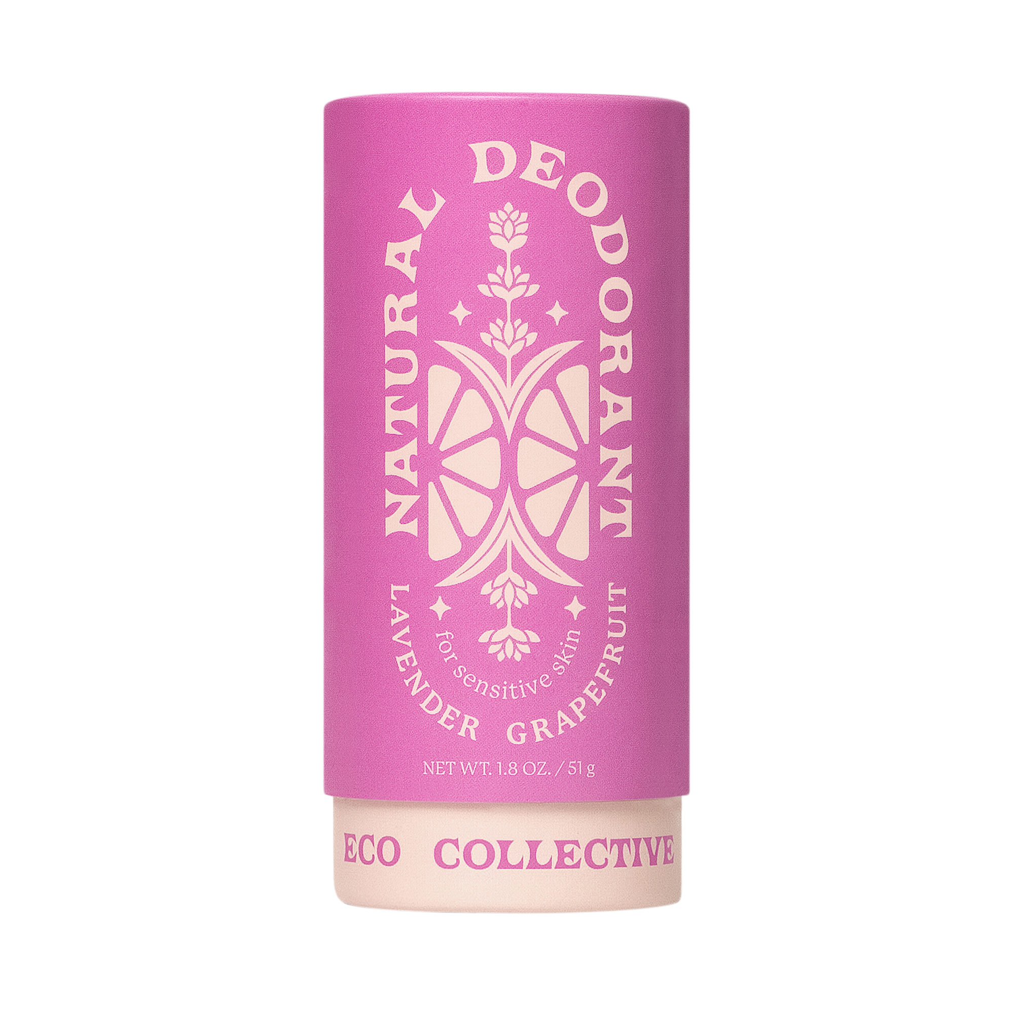 Natural Deodorant for Sensitive Skin - Lavender Grapefruit