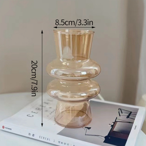 Nordic Decorative Glass Flower Table Vase
