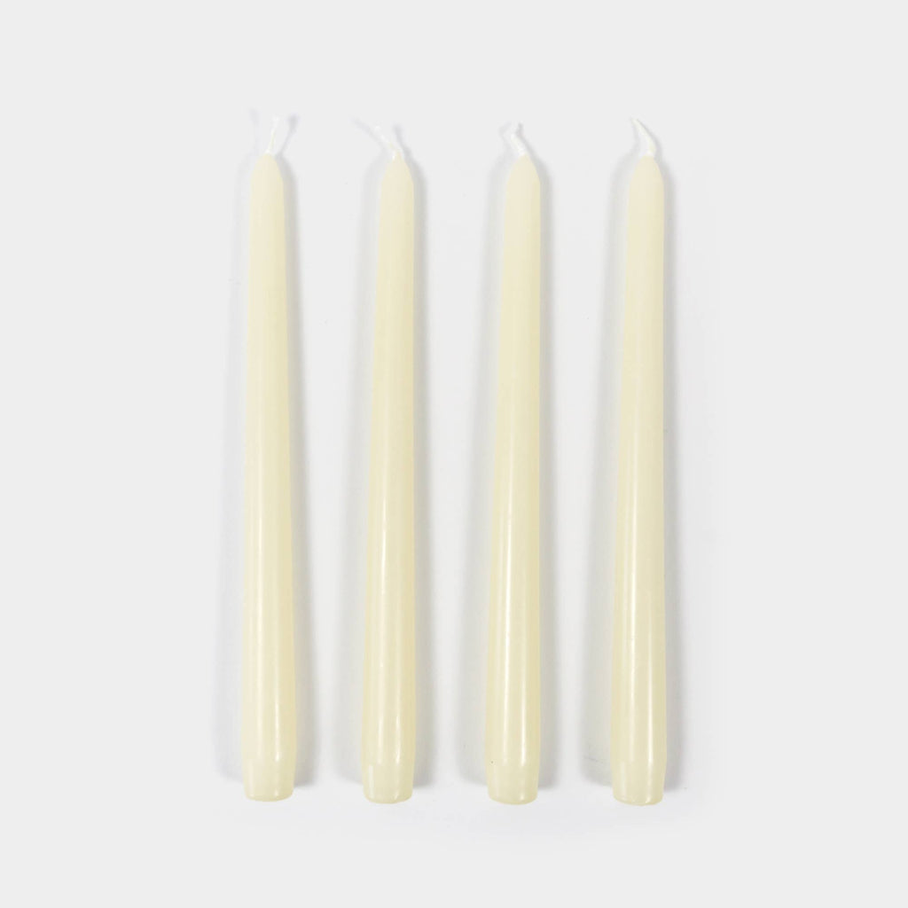 Taper Candles 4 Pack - Cream