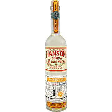 Hanson Mandarin Orange Vodka