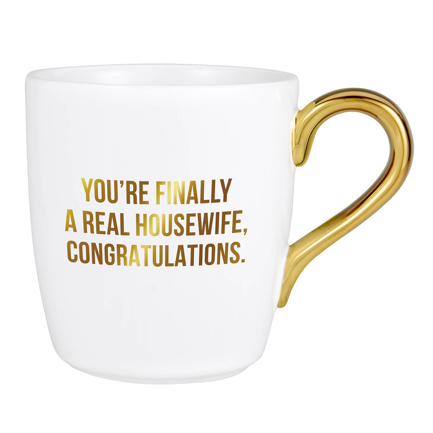Real House Wife Gold Mug