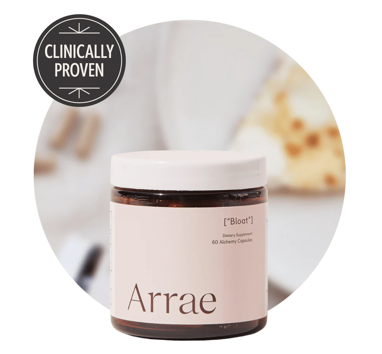 Arrae Bloat Capsules: 60 Capsules